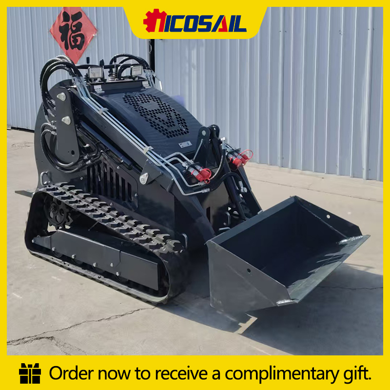 Farming Equipment For Agriculture - Small Tracked Skid Steer 420E 23HP
