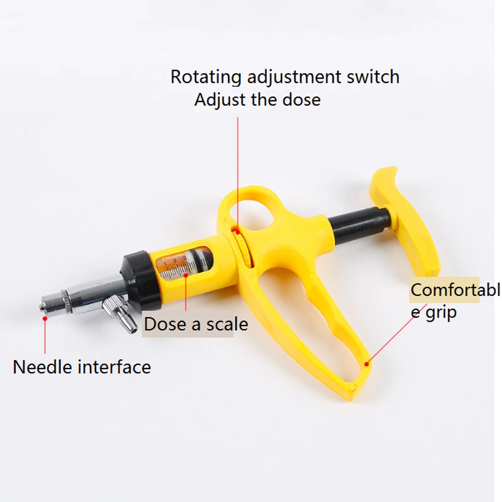 5ml/10ml Automatic Veterinary  - огляд і ціна Veterinary Syringe Gun
