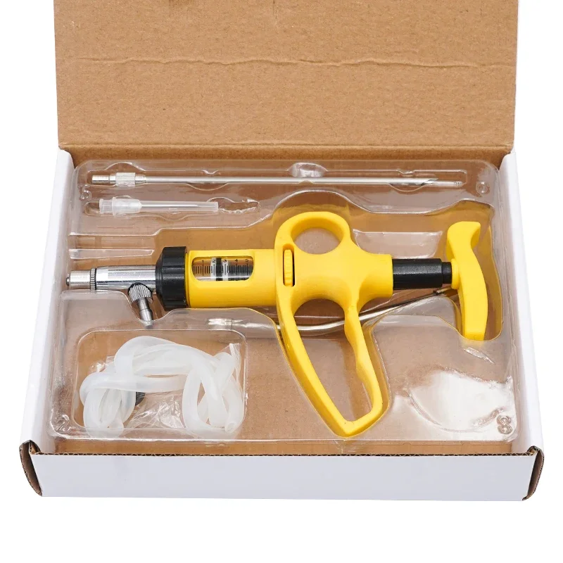 1 Pc Livestock Continuous Inje - огляд і ціна Veterinary Syringe Gun