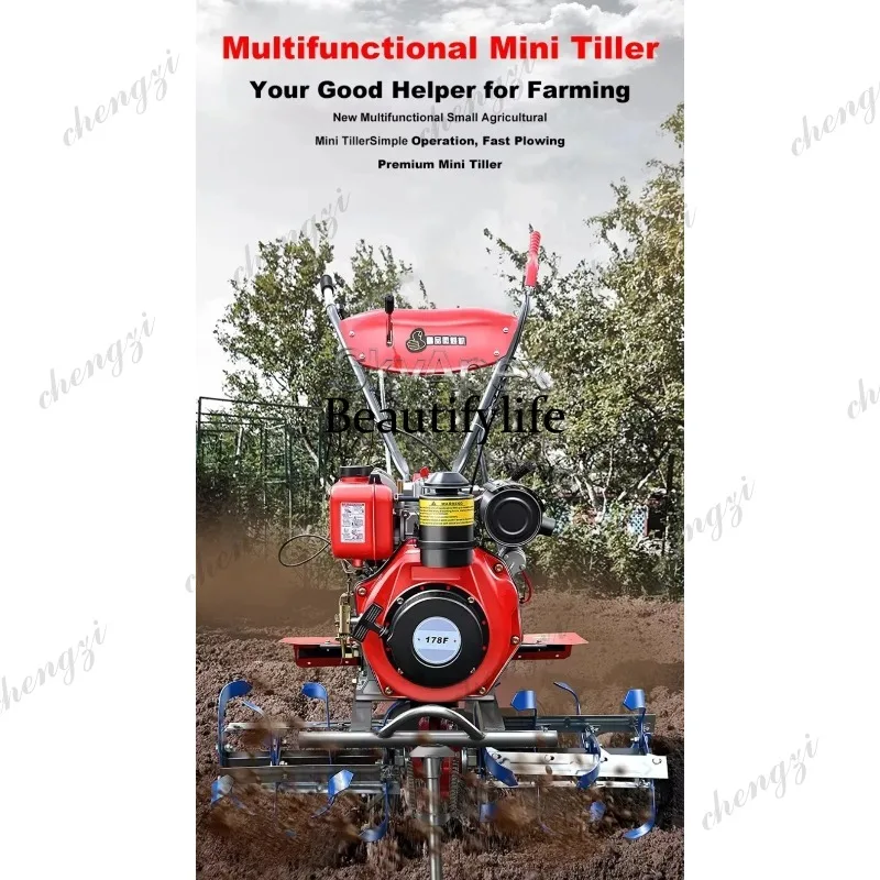 a55  New Mini Rotary Tiller Ho - огляд і ціна Farming Equipment For Agriculture
