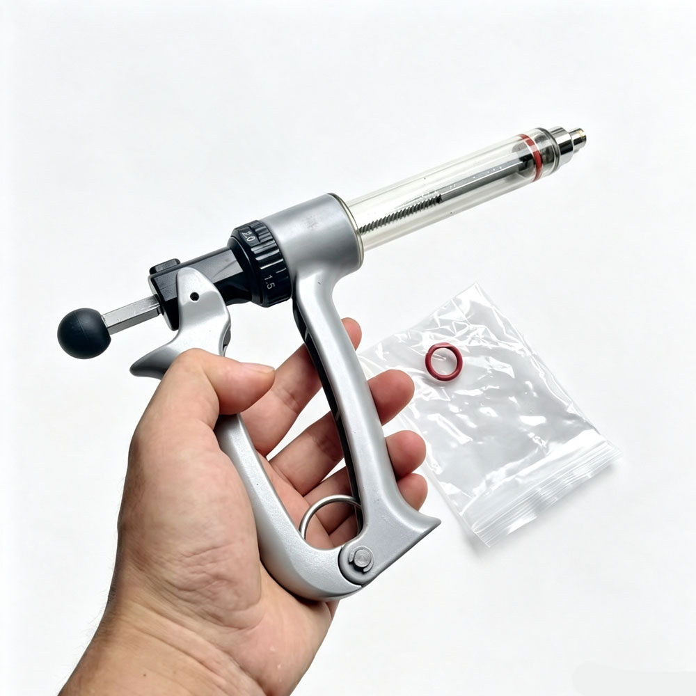 25/50ml Semiautomatic Continuo - огляд і ціна Veterinary Syringe Gun
