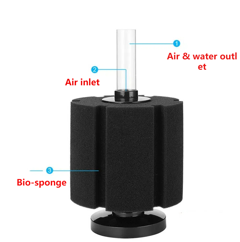 Aquarium Filter Sponge For Fis - огляд і ціна Aquaculture Aerator Pump