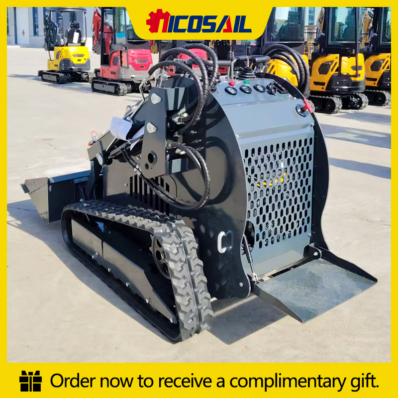 Small Tracked Skid Steer 420E  - огляд і ціна Farming Equipment For Agriculture