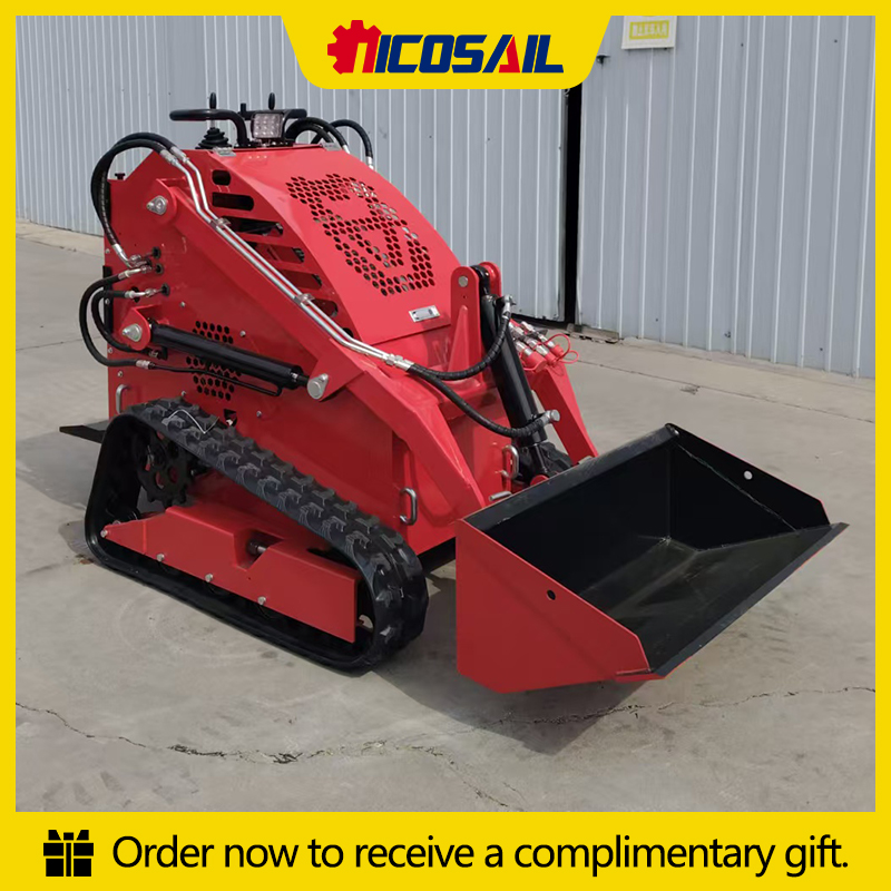 Small Tracked Skid Steer 420E  - огляд і ціна Farming Equipment For Agriculture