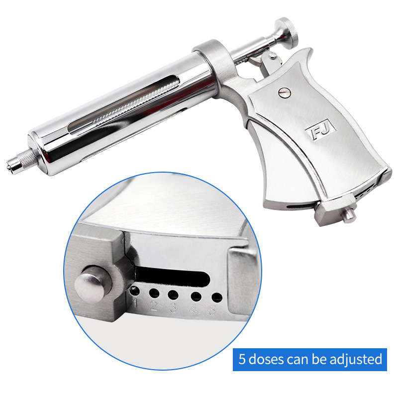 50ml Stainless Steel Semi-Auto - огляд і ціна Veterinary Syringe Gun