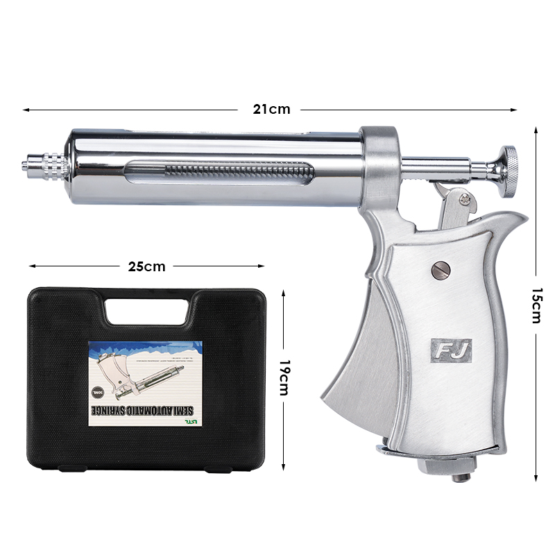 50ml Stainless Steel Semi-Auto - огляд і ціна Veterinary Syringe Gun