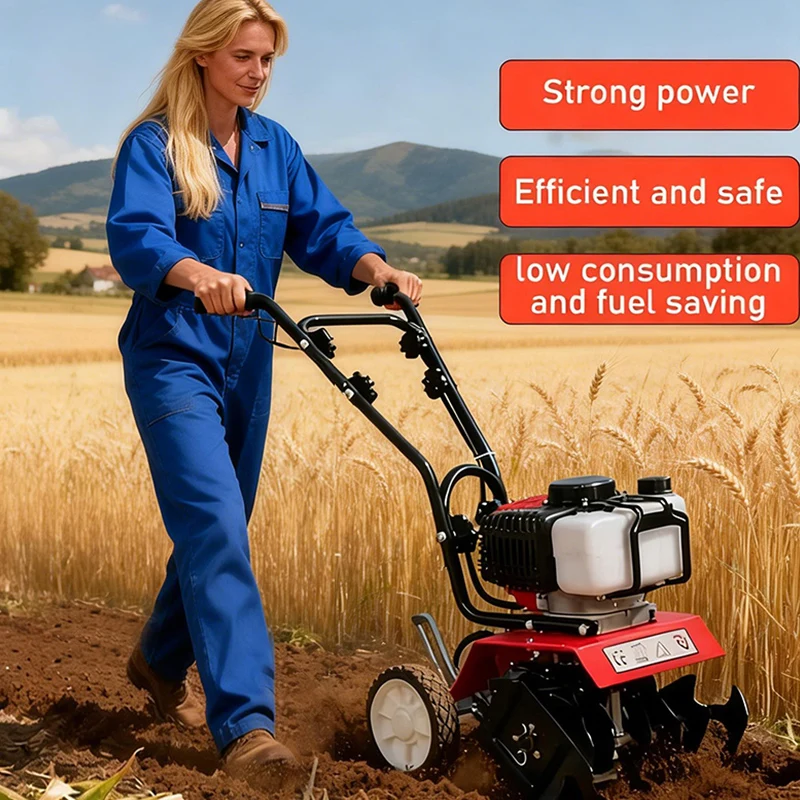 Petrol Mini Cultivator Electri - огляд і ціна Farming Equipment For Agriculture