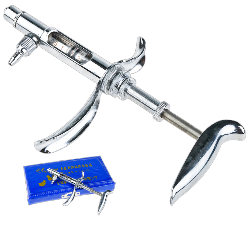 2ML Type A Adjustable Continuo - огляд і ціна Veterinary Syringe Gun