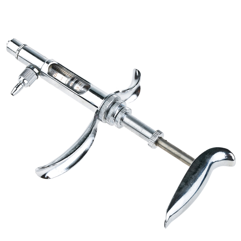 2ML Type A Adjustable Continuo - огляд і ціна Veterinary Syringe Gun