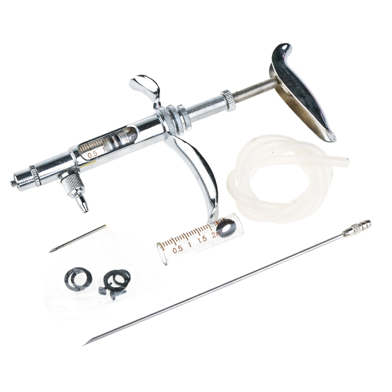 2ML Type A Adjustable Continuo - огляд і ціна Veterinary Syringe Gun