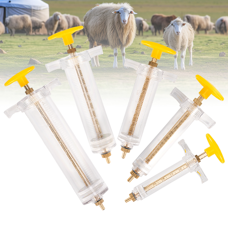 10/20/30/50/100ml Adjustable D - огляд і ціна Veterinary Syringe Gun
