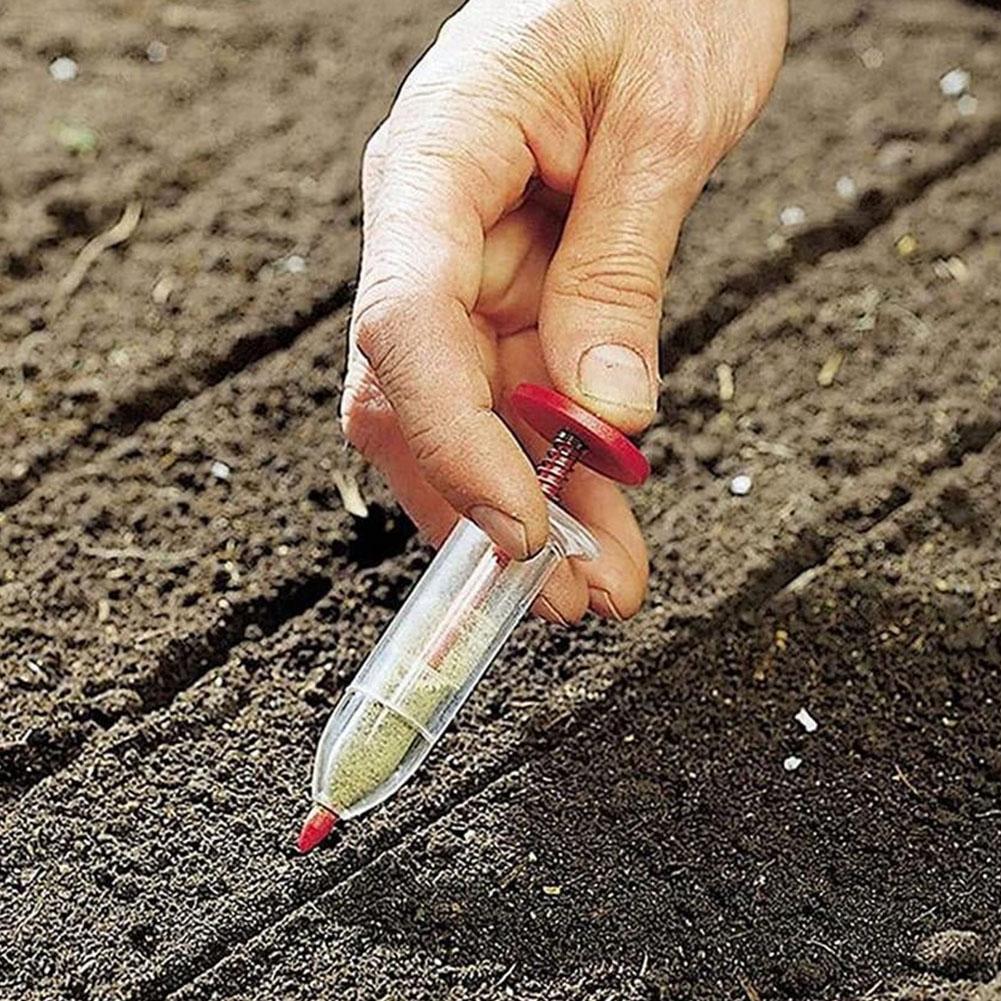 1/3PCS Handheld Seed Dispenser - огляд і ціна Manual Seeder Hand